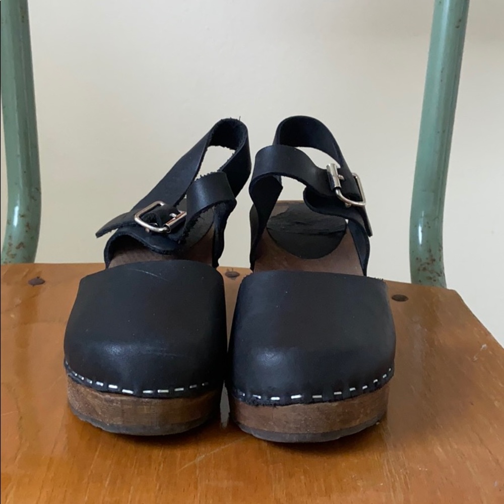 Lotta from Stockholm high wood clogs - size 36